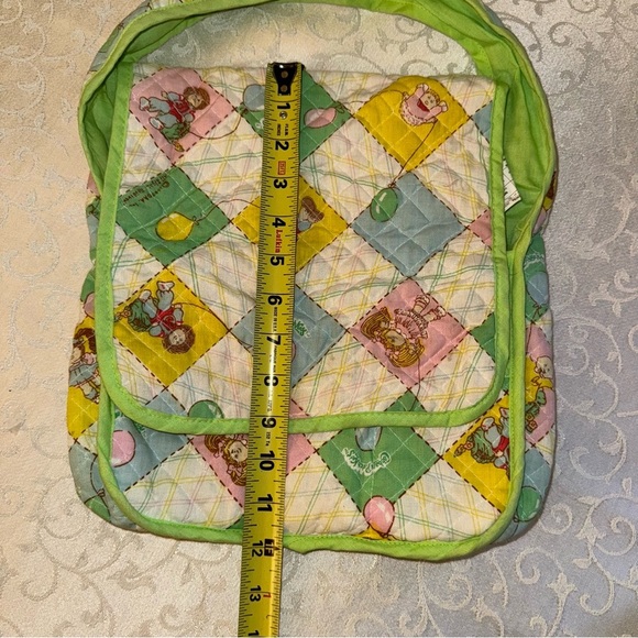 Vintage 1983 Cabbage Patch Kids Diaper Bag Sippy Cup Fork And Spoon - Picture 12 of 15